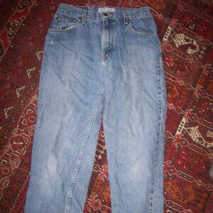 Levi Strauss Signature Denim Jeans High waisted Straight Woman’s Size 8 Short